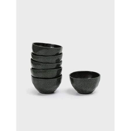 Set 6 bowls Porto Brasil Orgánico Geo Stoneware Arauco 558