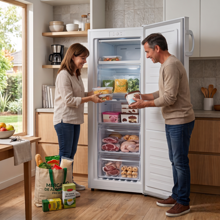 Freezer Vertical 166 Lts Siam Fsi-cv180b Puerta Reversible - Vista 4
