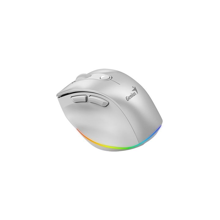 Mouse Genius Ergo 9000S Pro 2.4GHZ Bluetooth Blanco - Vista 2
