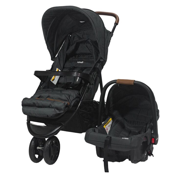 Cochecito Jogger Breeze 3 ruedas gris Infanti - Vista 1