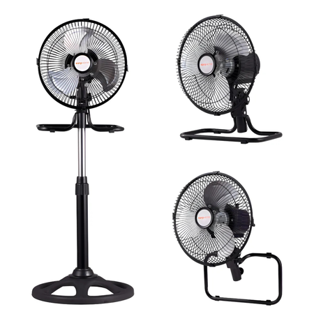 ventilador 10 pulgadas kanjihome 3 en 1 negro kjh-fh1306