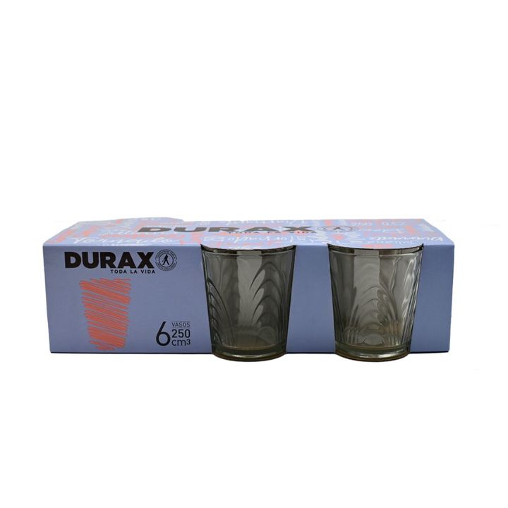 Pack Durax 6 Vasos Coraline 250 Cc - Vista 2