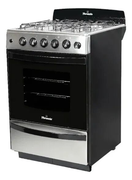 Cocina Florencia 5538 Multigas de 4 Hornallas de Acero Inoxidable - Vista 6