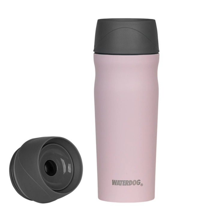 VASO WATERDOG 450CC CON TAPA PLASTICA (C:ROSA BOSSA450PK) - Vista 2