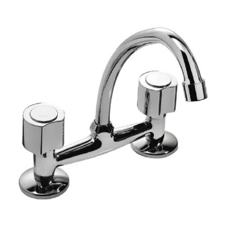 Griferia De Cocina Piazza 31210 Mesada Linea Optima Cromo