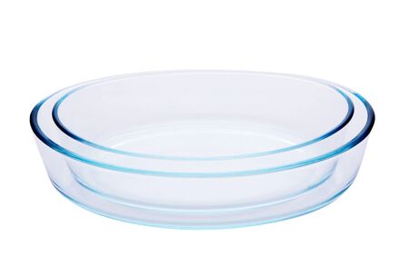 Set De 2 Fuentes De Vidrio Ovaladas 1.6L 2.4L