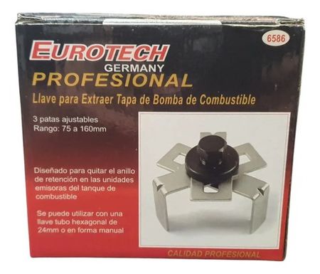 Llave Eurotech para Bomba de Tanque Nafta 3 Patas