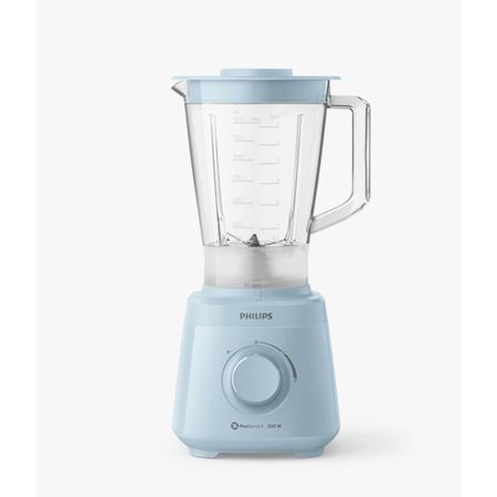 Licuadora De Vaso 550 Watts - 2 Vel Philips Hr2129/50 Celeste