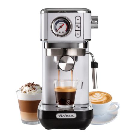 Cafetera Espresso Ariete Slim Moderna Blanca PA-CE1381BL-I
