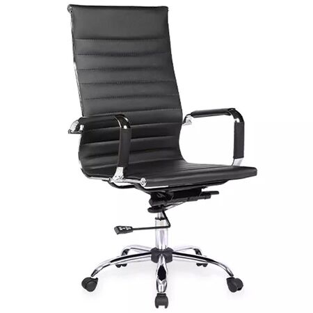 Sillon De Oficina Gerencial Osaka Respaldo Alto 21519 Utile Ut-1096 N Negro