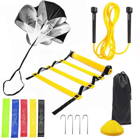 Kit de Entrenamiento Gadnic Funcional Escalerita + Sogas y bandas