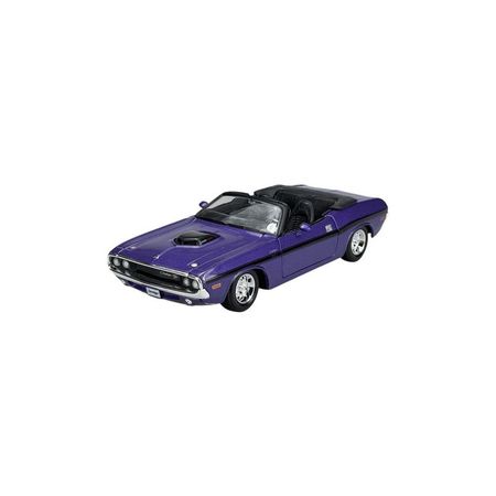 Maisto 1:24 Dodge Challenger R/t Convertible 1970 Violeta