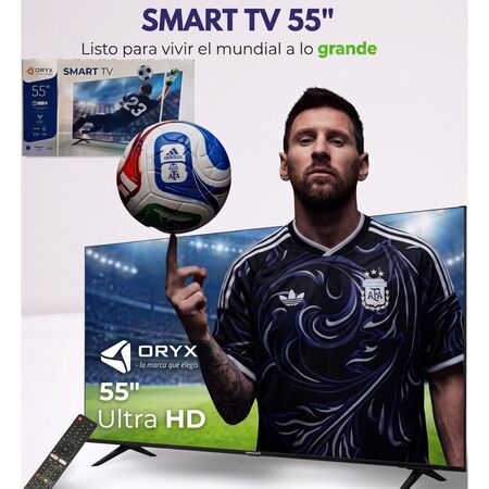 Televisor Smart TV Oryx 55 Pulgadas 4K Ultra HD OR-STV55
