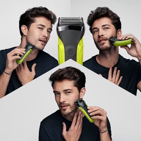 Afeitadora Series 3 Shave and Style 300BT con recorta barba de precision 5 peines