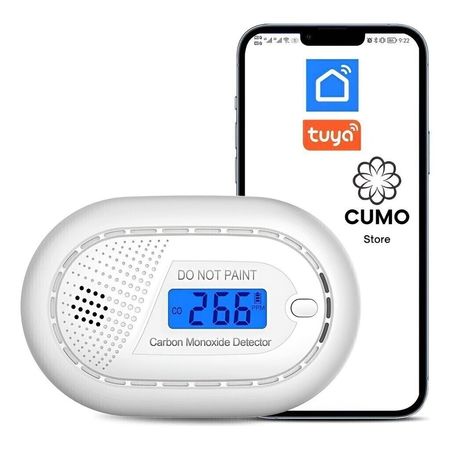 Detector Monóxido De Carbono Smart - Wifi - Batería 10 Años