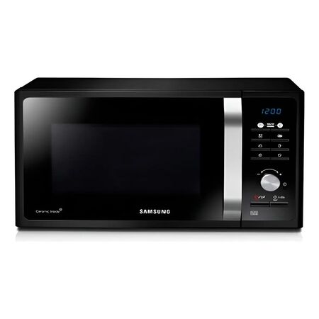 Microondas Samsung Mg23f3k3tak Negro 23lts Grill 800w