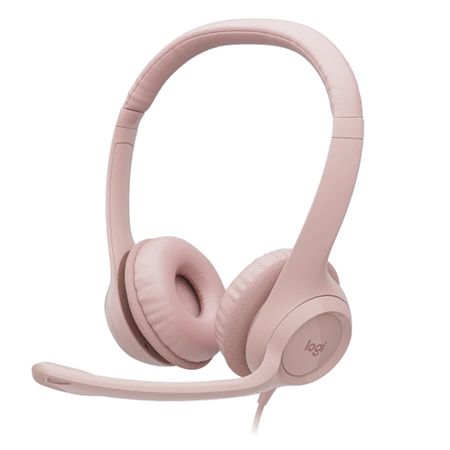 Auricular c|Microfono Logitech H390 Rose 981-001280