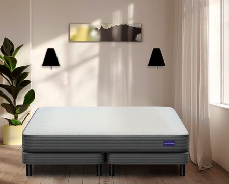 Sommier y colchon Indie de  Resortes King 180x200