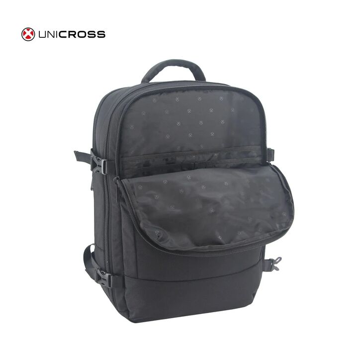 Mochila Travel Negra Unicross Porta Notebook - Vista 4