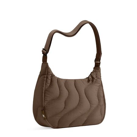Bandolera Tomtoc Terra-T34 Puffy 9L Caramelo
