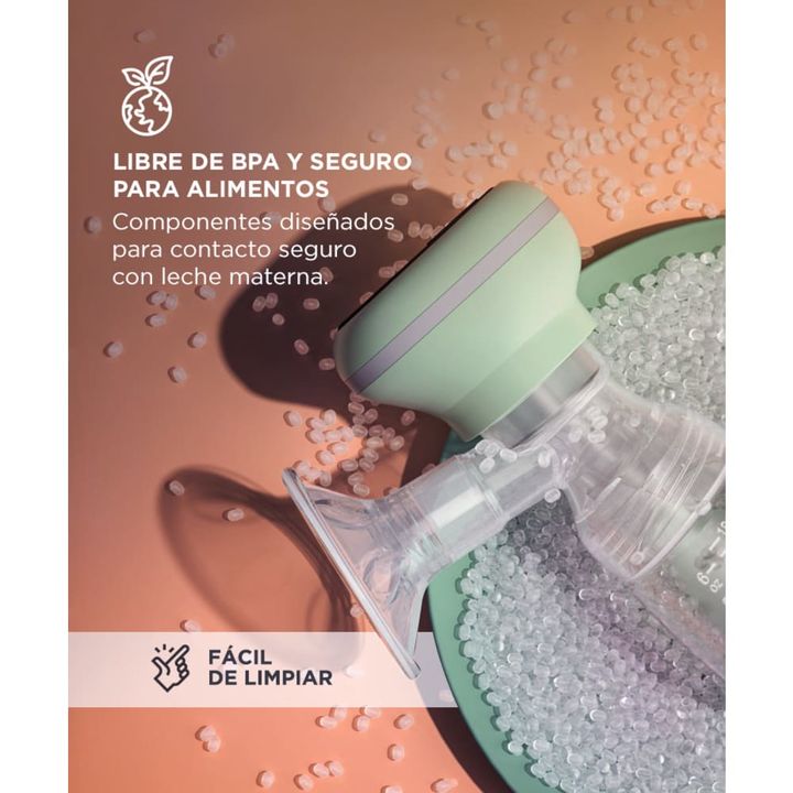 Sacaleche Eléctrico Gadnic Control Botón RH-289 Extractor Portátil - Vista 4