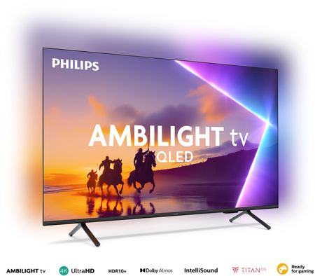 Smart Tv Qled Philips 55P 4K 55Pud8250 Titan Am
