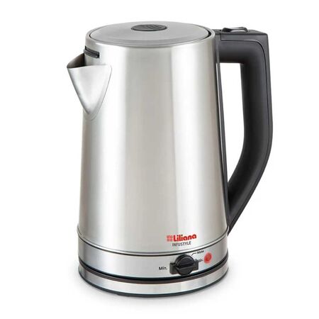 Pava Eléctrica Liliana 1.7 Litros Acero Inox AP200