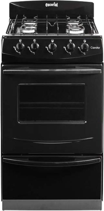 Cocina Escorial Gas Envasado Candor S2 4 Hornallas 51 Cm - Vista 1