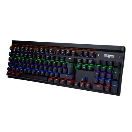 Teclado Mecanico Wayra X21 Retroiluminado Rgb Usb Espaol