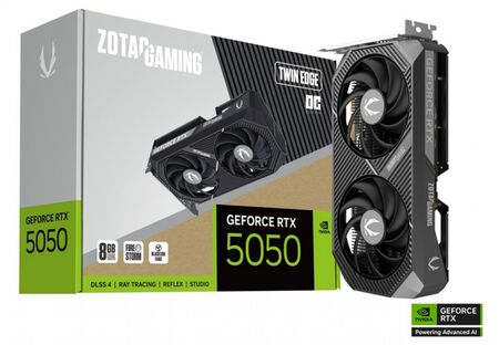 Placa de Video Zotac RTX 5050 8GB Twin Edge