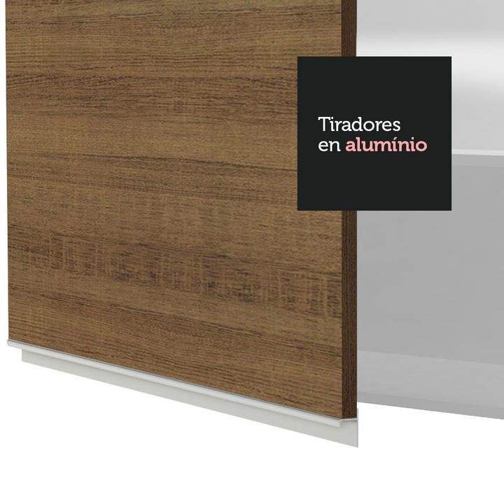 Alacena Cocina 1 Puerta Rebatible Madesa Glamy - 80 Cm - Vista 5