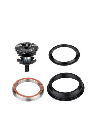 Juego de Dirección Pro Semi Integrado 40-56mm Unisex Ciclismo Negro