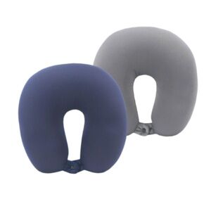 Valija Carry On ABS azul 20" Wilson + Almohadón de cuello de viaje memory foam - Vista 5