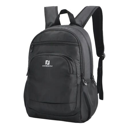 Mochila Kossok Bipper Ultraliviana Calidad Premium Negro