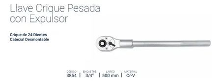 Llave Crique Bremen 3/4 Pulgada Pesada