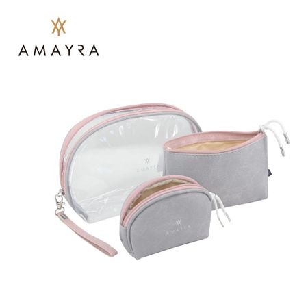 Set de portacosmeticos x 3 Amayra