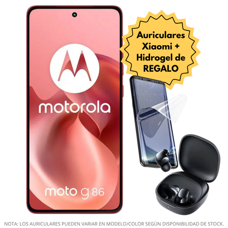 MOTO G86 POWER ROM 256GB RAM 8GB 5G CAJA GRANDE (C:ROSA)