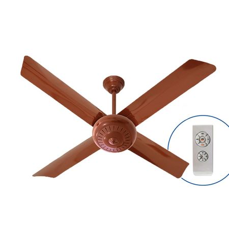 Ventilador De Techo Severbon Vta-420 Sl 030173 85w Ctr Marron