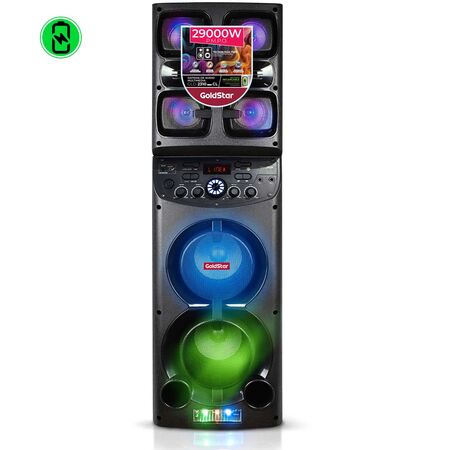 Sistema De Audio Multimedia Goldstar - 29000W P.M.P.O. - Luz Disco