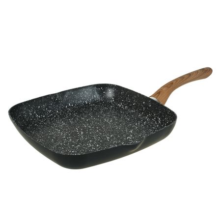 Bifera Grill Plancha revestido interior Ceramica Antiadherente Ethno Aston