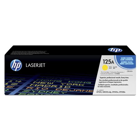 Tóner Hp 125a Amarillo Laserjet Original Cb542a