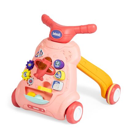 Caminador musical Bebesit rosa 1801-B
