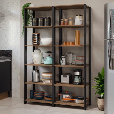 Organizador Multiuso Estante Cocina Lavadero Despensa 118 Cm 01