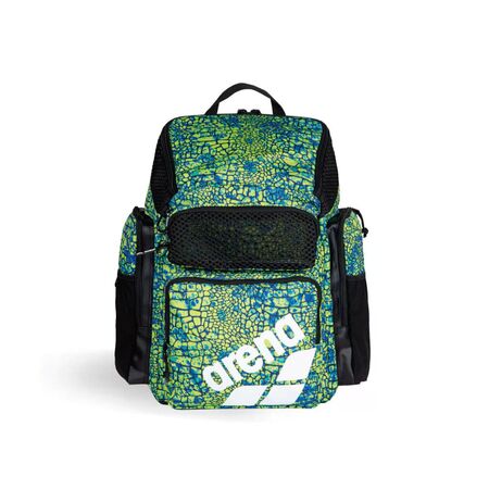 Mochila De Natación Arena One Go 45 Litros Estampada Snakeskin Green (913)