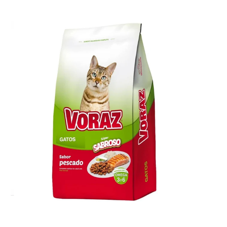 VORAZ GATO PESCADO x 20kg
