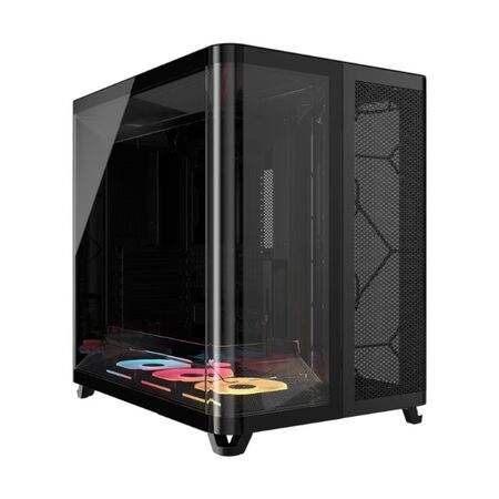 Gabinete Corsair AIR 5400 LX LINK Mid-Tower TG Black