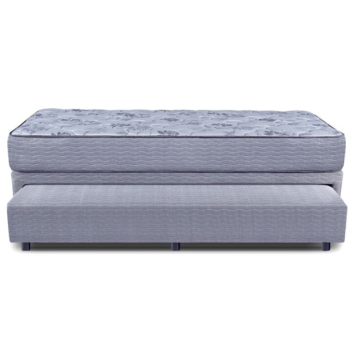 Colchon y Sommier Marinero Bicama Agra de Resortes Bonnell 1 Plaza y Media 90x190cm Inducol - Vista 6