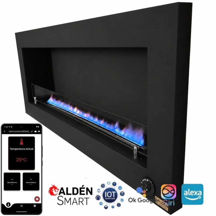 Chimenea Paris 140 CM SMART - Vista 2