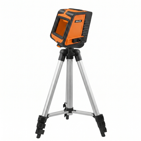 Nivel Laser Silex 30 Mts 2 Lineas Autonivelante + Accesorios