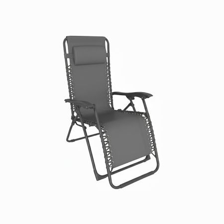 Silla Gravedad Cero Fravega Home Reclinable Gris